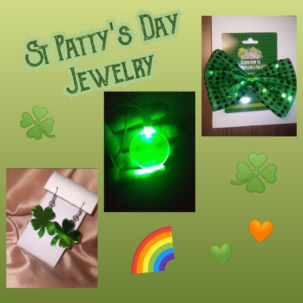 🍀 St Patty's Day Jewelry 🌈